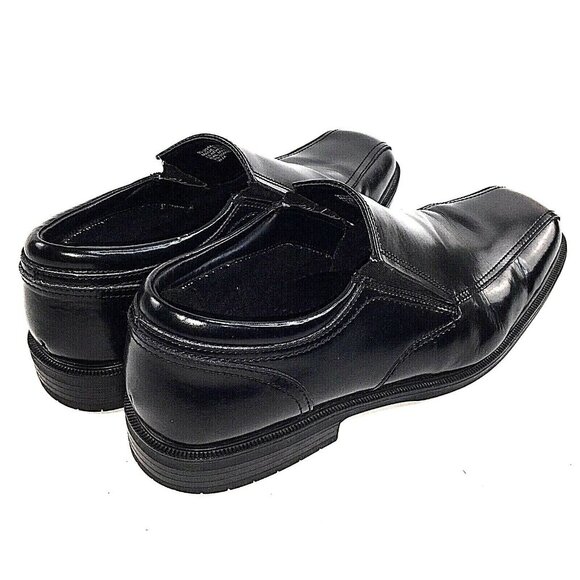 Dockers Slip Resistant Mens Black Leather Loafers US sz 13M 90-29144 EUC - Picture 6 of 12